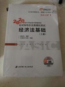 东奥初级会计2020 轻松过关1 2020年应试指导及全真模拟测试经济法基础 (上下册)轻一