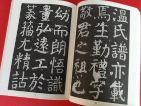 颜真卿颜氏家庙碑（颜家庙碑 唐代碑帖 颜体楷书 高清放大临摹）中国古代碑帖精粹 198页正版