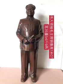 伟大领袖毛主席铜像