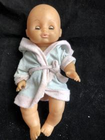 橡胶制品娃娃 七八十年代 玩具娃娃 躺下眼睛可以闭上 老玩具娃娃 玩偶.