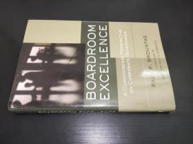 Boardroom Excellence: A Common Sense Perspective on Corporate Governance  直譯：董事會(huì)卓越：公司治理的常識(shí)視角