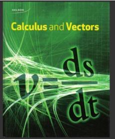 calculus and vectors微积分和向量