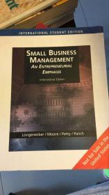 small business management an entrepreneurial emphasis小企业管理强调企业家精神