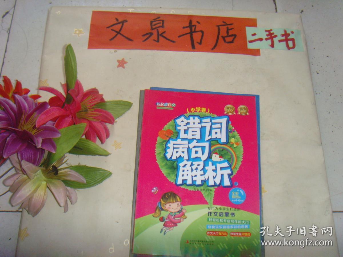 错词病句解析  小学卷