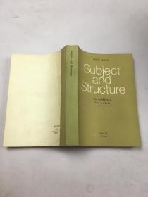 Subject and Strucvture