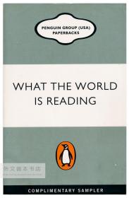 What the World is Reading: Excerpts from a Selection of Bestselling Paperback Titles from Penguin Group (USA)  英文原版-《世界在读什么：企鹅集团（美国）最畅销平装书选段》（灰白版，稀见版本）