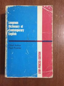 英国进口原装辞典 第一版 朗文当代英语词典  LONGMAN DICTIONARY  OF CONTEMPORARYENGLISH