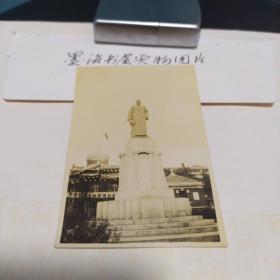 孙中山先生铜像(摄于民国)