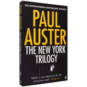 英文原版The New York Trilogy纽约三部曲Paul Auster保罗奥斯特畅销推理小说