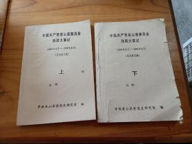 中国共产党巫山县委员会执政大事记1949年12月1995年12月征求意见稿〈上下册〉