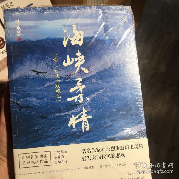 海峡柔情——上海、台北“双城记”（大江大海，难隔断“打断骨头连着筋”的血脉情缘！叶永烈历史现场小说的扛鼎之作！）