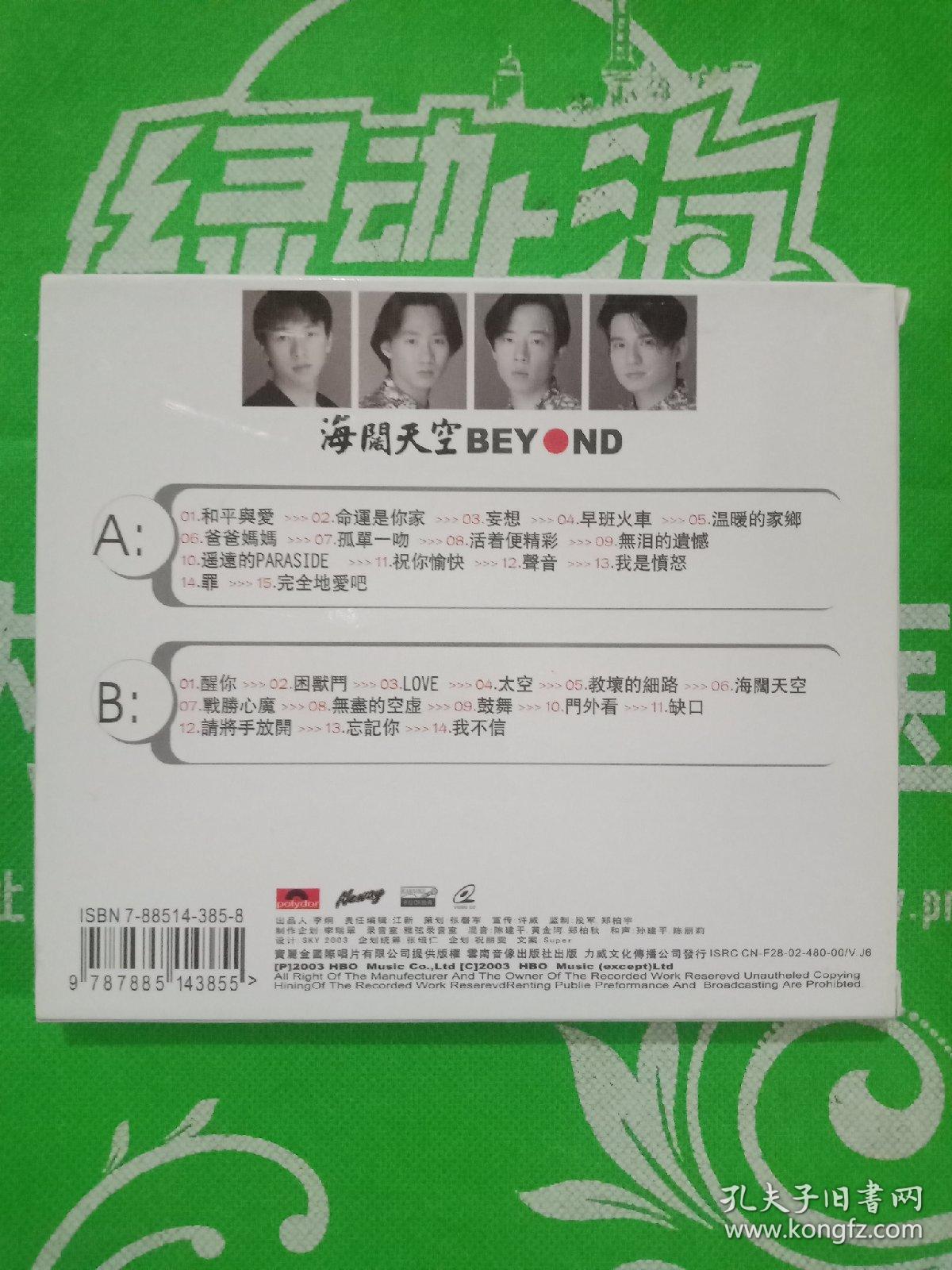 海阔天空BEYND(2VCD)