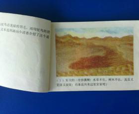 原创    老版彩色连环画  知识童话  爱打扮的鸵鸟爸爸   钱家骍绘画   上海人美
