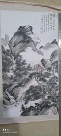 旧画 宣纸画 手工画 包退