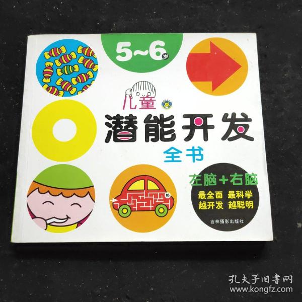 河马文化 儿童潜能开发全书5-6岁（修订版）