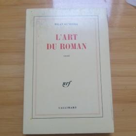 Milan Kundera / L'art du roman 米兰·昆德拉 《小说的艺术》 法文原版