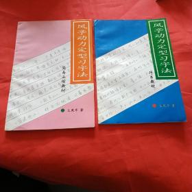 凤亭动力定型习字法简易正楷教材行书教材合售