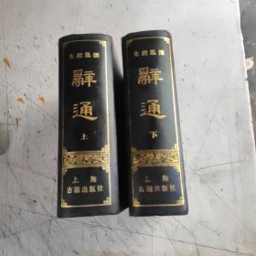 辞通 上下册