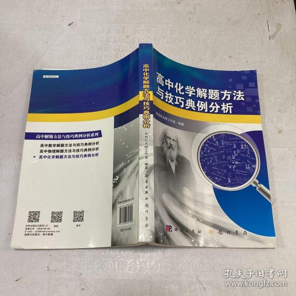 高中化学解题方法与技巧典例分析【正版实拍】