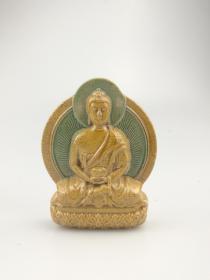 琉璃工艺品11  ，12  阿弥陀佛（外尺寸 7.2×5.7x1.5）cm（单座价格）