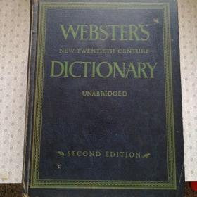 Webster's New Twentieth Century Dictinary Unabridged  Second Edition韦氏二十世纪英语足本大辞典