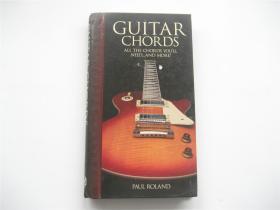 英文原版   Guitar Chords all the chords you'll need...and more   吉他和弦  所有你需要的和弦还有更多   16开硬精装册页