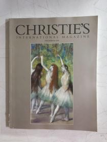 CHRISTIE'S International Magazine december 1996 佳士得国际杂志1996年12月