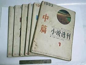 中篇小说选刊  1993年全年共六册 / 大型文学双月刊