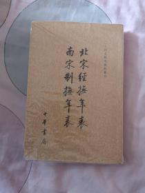 北宋经抚年表南宋制抚年表/二十四史研究资料丛刊