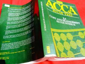 ACCA STUDY TEXT  2.4 COST AND MANAGEMENT ACCOUNTING2