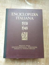 ENCICLOPEDIA ITALIANA（1938-1948）（II）1-Z