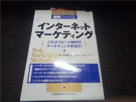 図解でわかる インタ―ネツトマーケテイング 博报堂著 日本能率协会 2000年 大32开平装 原版日文 图片实拍