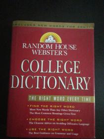 英文原版 Random House Webster's College Dictionary