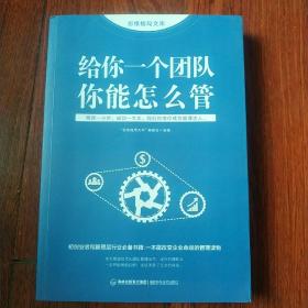 思维格局文库：给你一个团队 你能怎么管