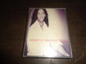 磁带 外文原版磁带 KENNY G GREATEST HITS，一盒两盘