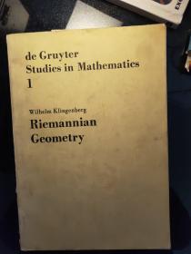Wilhelm Kligenberg Riemannian Geometry