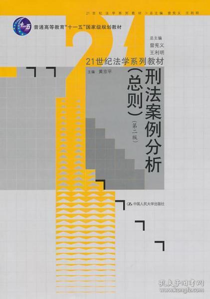 刑法案例分析（总则）（第2版）