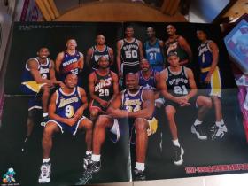 NBA篮球海报 1998西部全明星