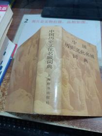 中国历史文化名城词典，精装