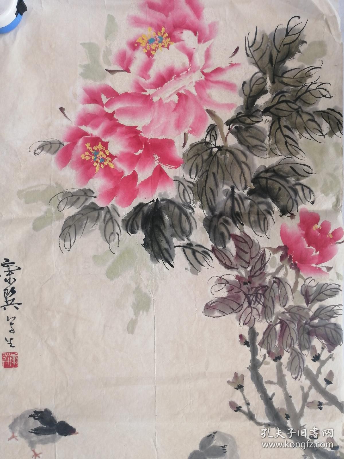 康师尧    软片花鸟包手绘