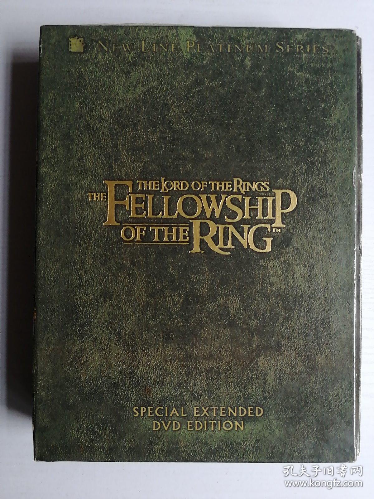 the fellowship of the ring 4张DVD