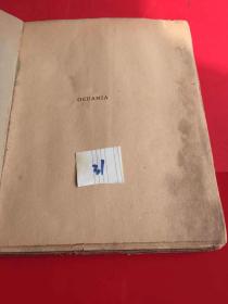 配线装古旧书古籍的请进来看1936年的 OCEANIA书（大洋洲；澳洲）
