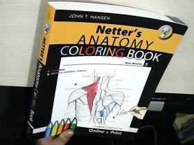 Netter's Anatomy Coloring Book Back Muscles 3  内特的解剖着色书背部肌肉3