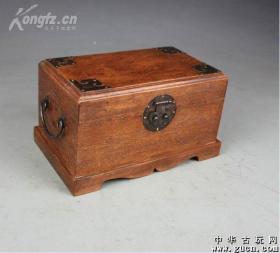 天然花梨木精雕珠宝盒印章盒
