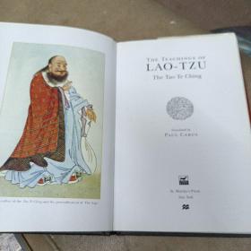 《The  Teachings  of  LAO-TZU  The  Tao  Te  Ching》（老子《道德经》的教导）