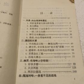 潮涨潮落:国共角逐台湾海峡纪实（32开）1994年一版一印