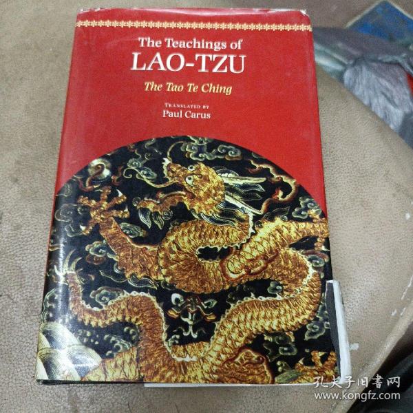 《The  Teachings  of  LAO-TZU  The  Tao  Te  Ching》（老子《道德经》的教导）