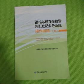 银行办理直接投资外汇登记业务系统操作指南  1.0版