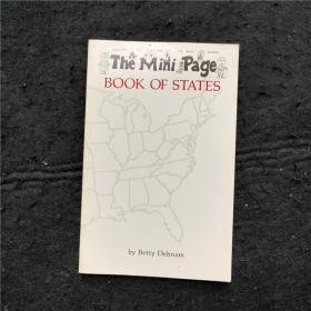 THE MINI PAGE BOOK OF STATES 美国各州地理知识书 英文原版学校教材外国