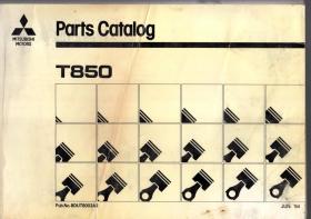 MITSUBISHI MOTORS Parts Catalog T850